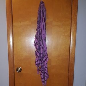 Purple Shimmer Fashion Scarf